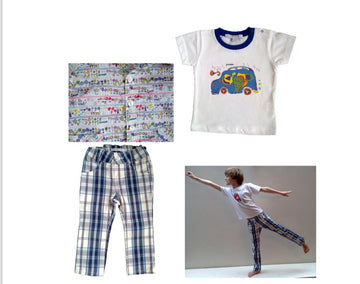 P'tit Chic De Paris T-Shirt With Trouser